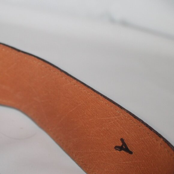 New w Tag Old Stock Brooks Brothers Genuine Alligator Crocodile Belt M main image 8